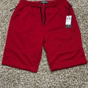 True Born MEDIUM Red Shorts with 5 pockets.